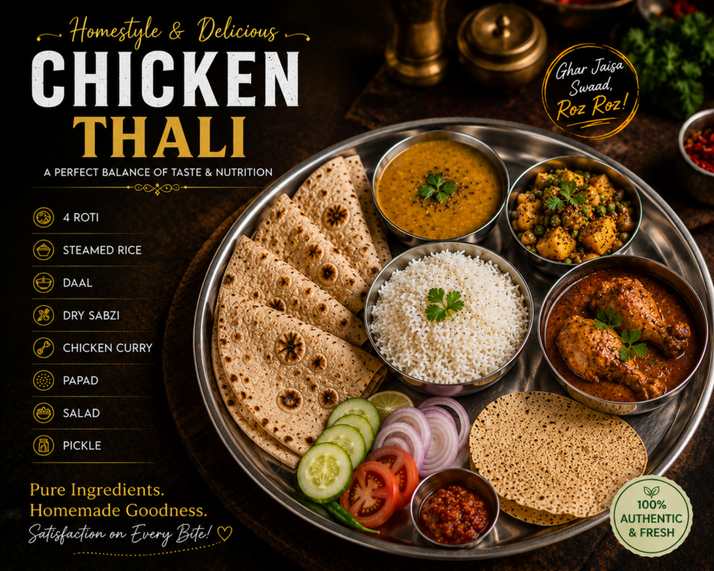Chicken Thali